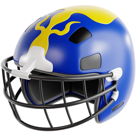 Casque de football  3D Icon