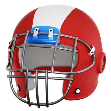Casque de football américain  3D Icon