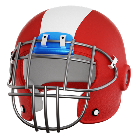 Casque de football américain  3D Icon