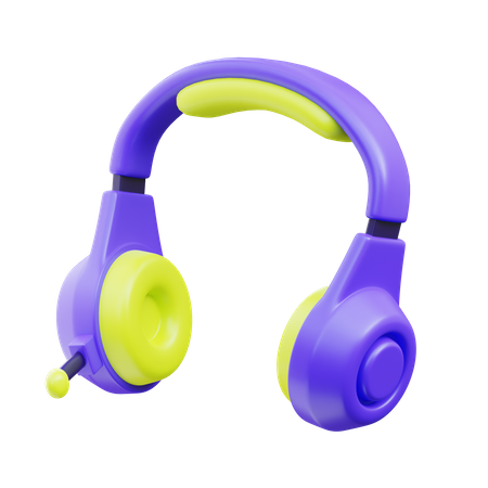 Casque de jeu  3D Icon