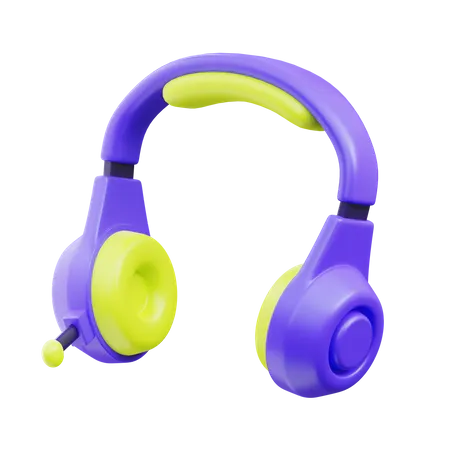 Casque de jeu  3D Icon