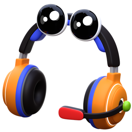 Casque de jeu  3D Icon