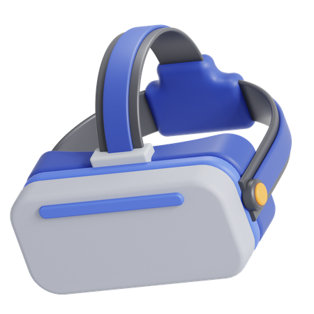 Casque de jeux VR  3D Icon