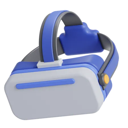 Casque de jeux VR  3D Icon