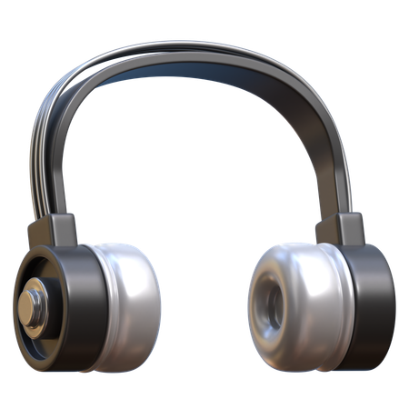Casque de musique  3D Icon