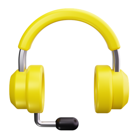 Casque de musique  3D Icon