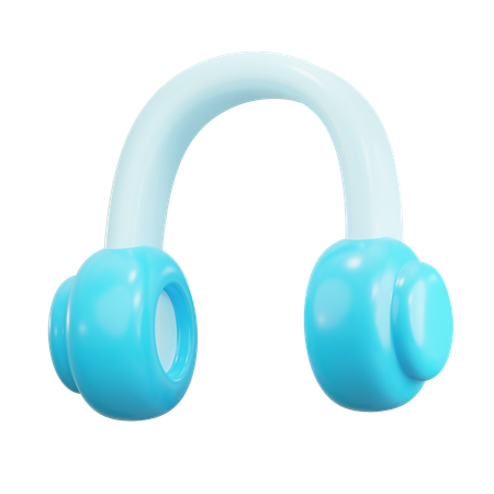 Casque de musique  3D Icon