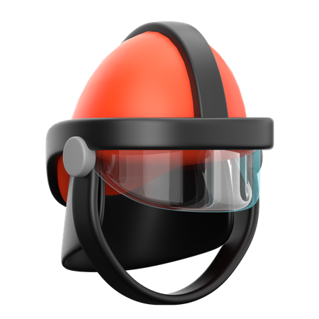 Casque de pompier  3D Icon