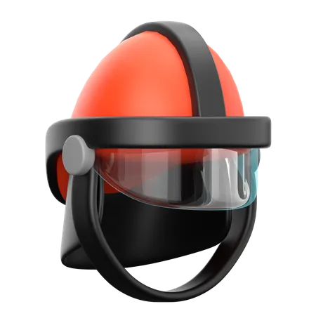 Casque de pompier  3D Icon