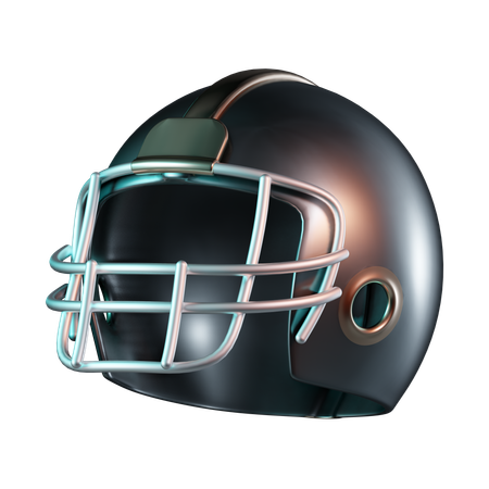 Casque de rugby  3D Icon