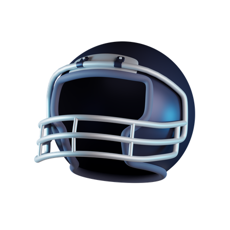 Casque de rugby  3D Icon