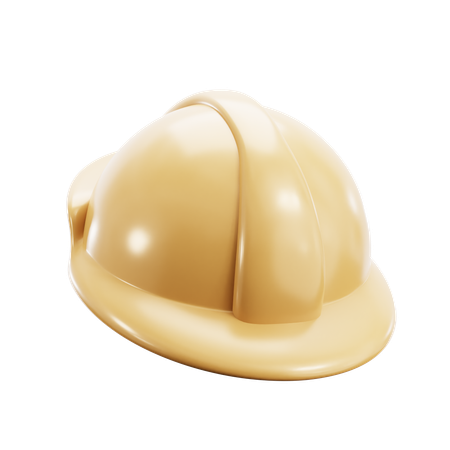 Casque de sécurité  3D Icon