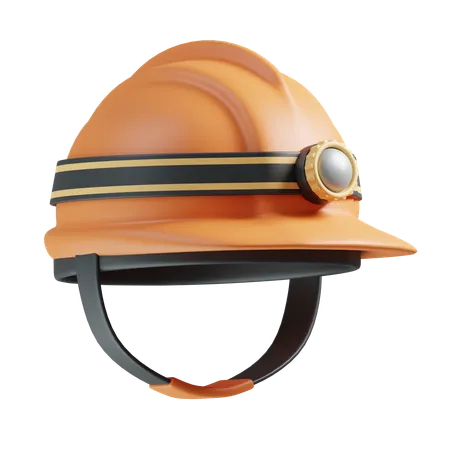 Casque de sécurité  3D Icon