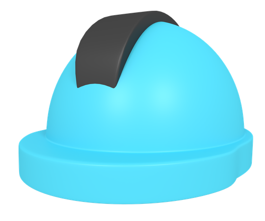 Casque de sécurité  3D Icon