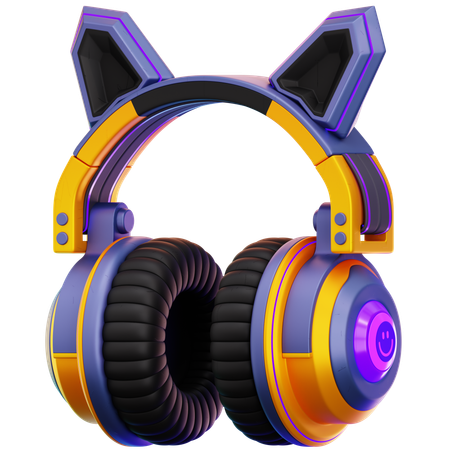 Casque futuriste  3D Icon