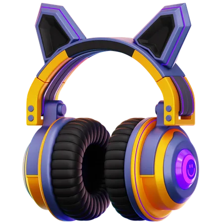 Casque futuriste  3D Icon