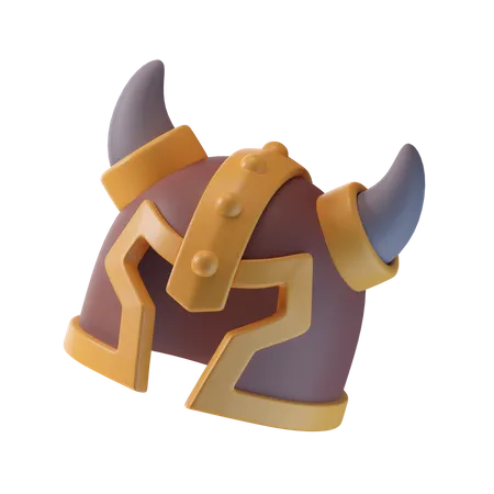 Casque de guerrier  3D Icon