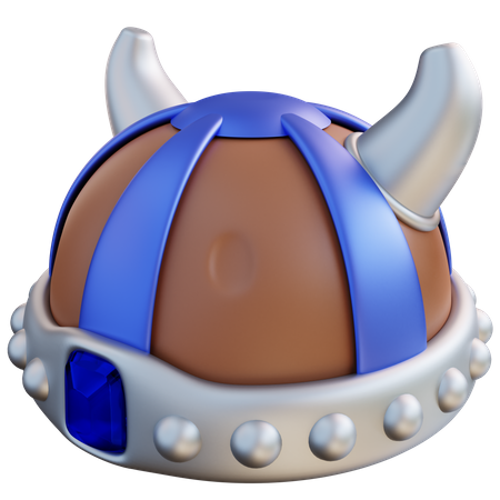 Casque de guerrier  3D Icon