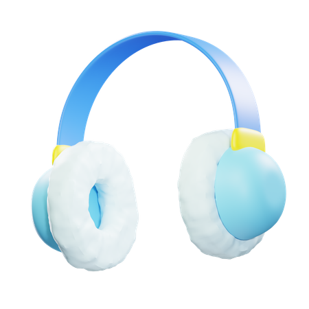 Casque d'hiver  3D Icon