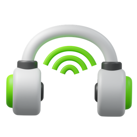 Casque intelligent  3D Icon