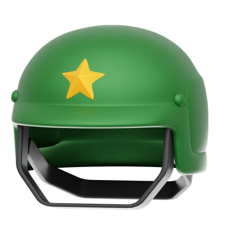 Casque militaire  3D Icon