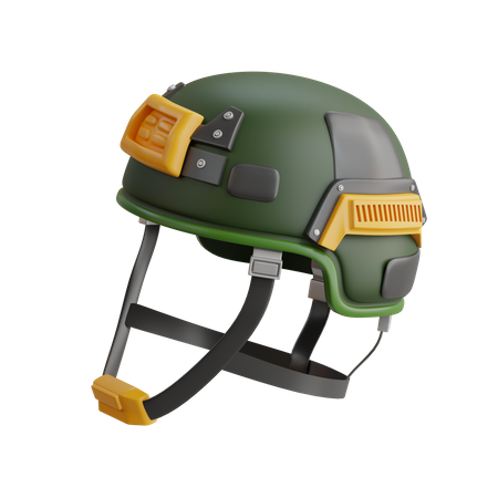 Casque militaire  3D Icon