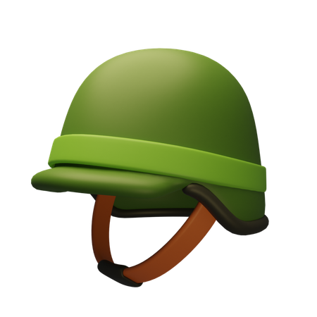 Casque militaire  3D Icon