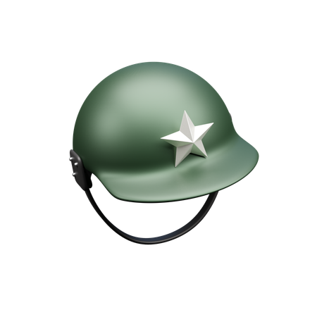 Casque militaire  3D Icon