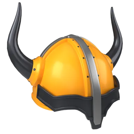 Casque viking  3D Icon