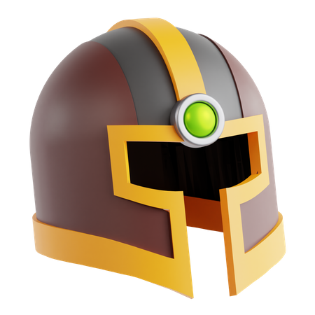 Casque viking  3D Icon
