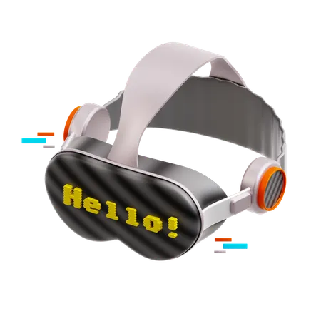 Casque de RV  3D Icon