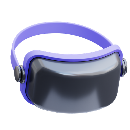 Casque de RV  3D Icon