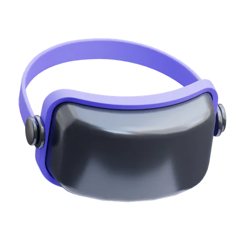 Casque de RV  3D Icon