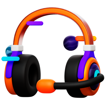 Casque de jeu vr  3D Icon