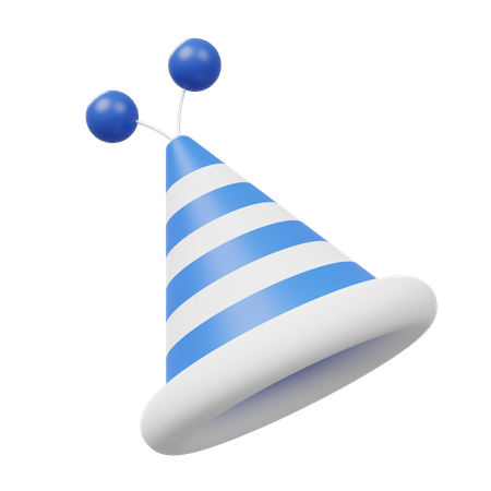 Casquette d'anniversaire  3D Icon