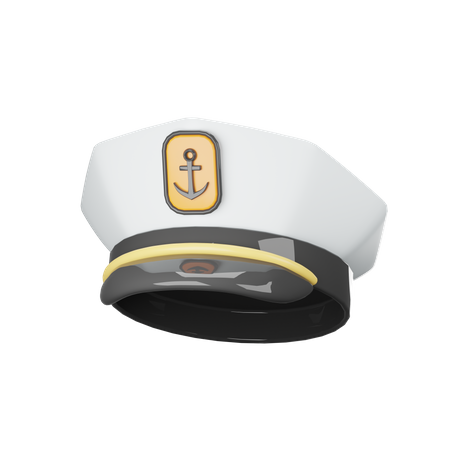 Casquette de capitaine  3D Icon