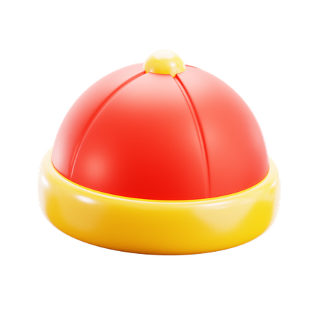 Casquette chinoise  3D Icon