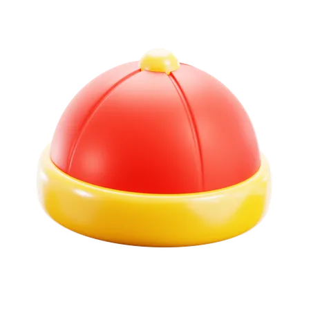 Casquette chinoise  3D Icon