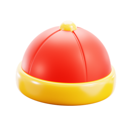 Casquette chinoise  3D Icon