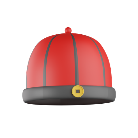 Casquette chinoise  3D Icon