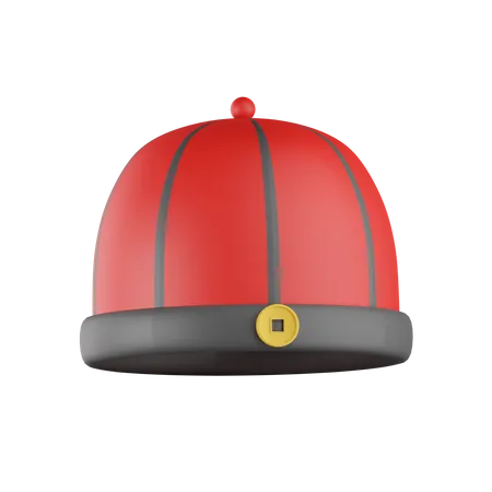 Casquette chinoise  3D Icon