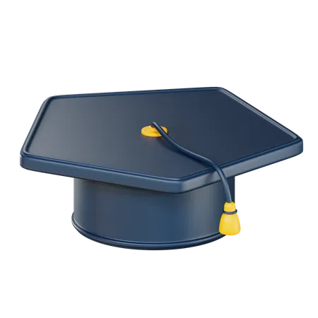 Casquette de remise des diplômes  3D Icon