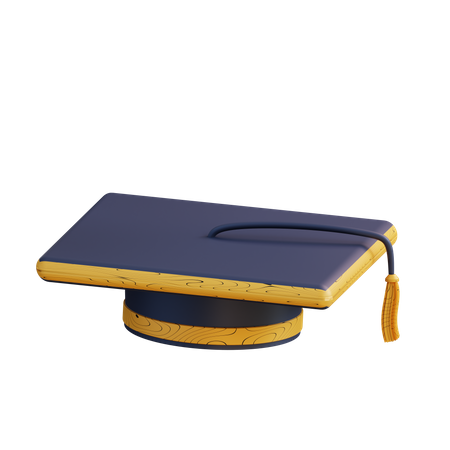 Casquette de remise des diplômes  3D Icon