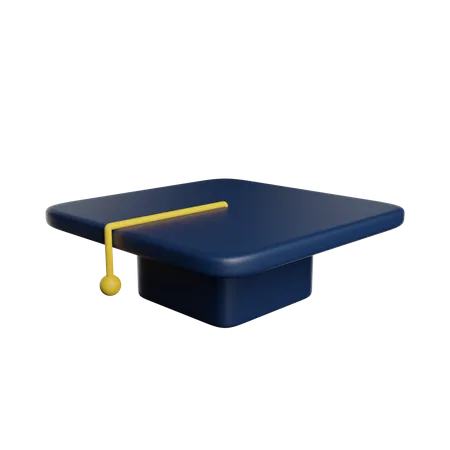 Casquette de remise des diplômes  3D Icon