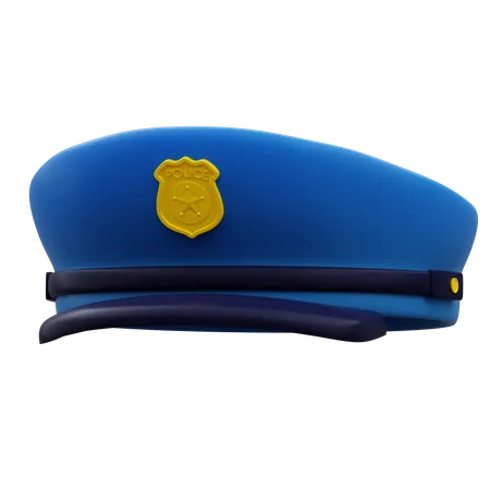 Casquette de police  3D Icon