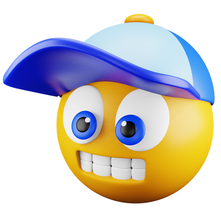 Casquette emoji  3D Icon