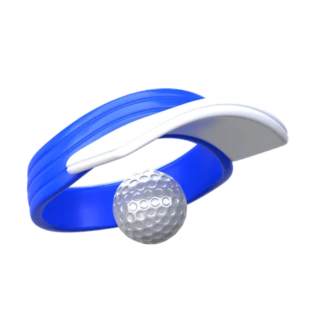 Casquette de golf  3D Icon