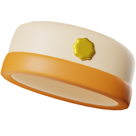 Casquette musulmane  3D Icon