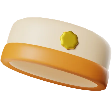 Casquette musulmane  3D Icon