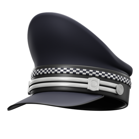 Casquette du personnel de sécurité  3D Icon